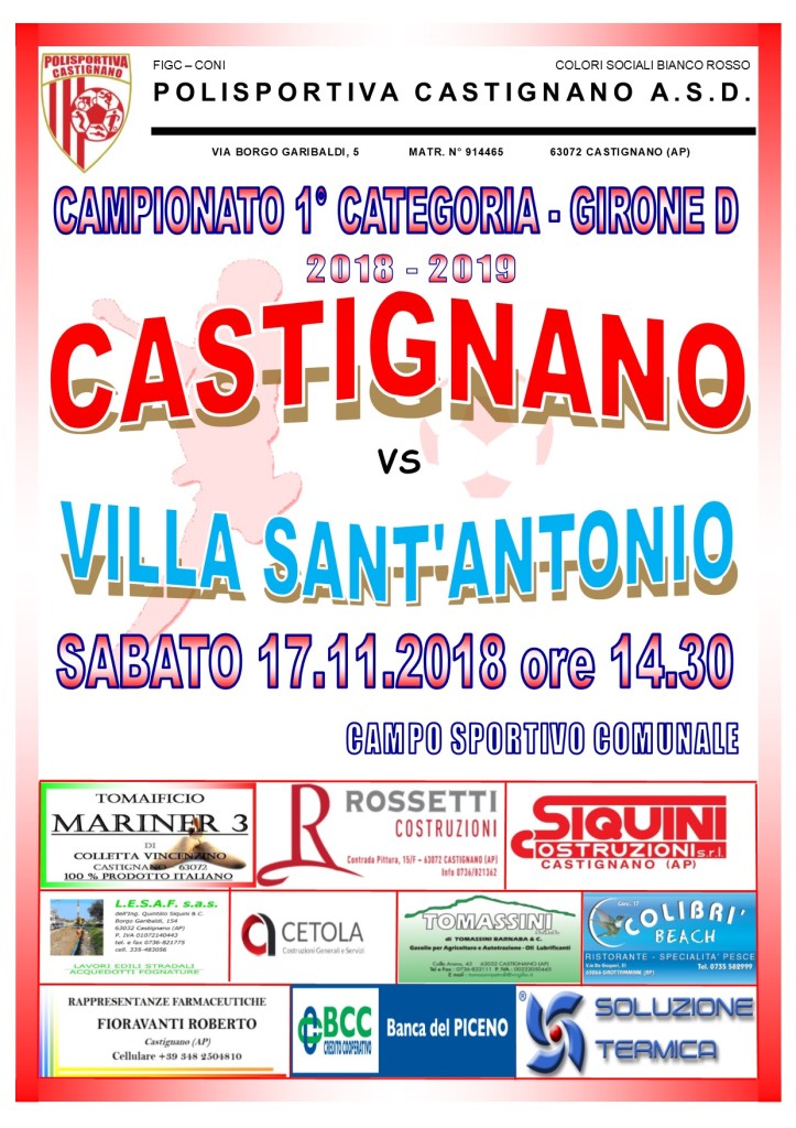 09 - CASTIGNANO - VILLA SANT'ANTONIO
