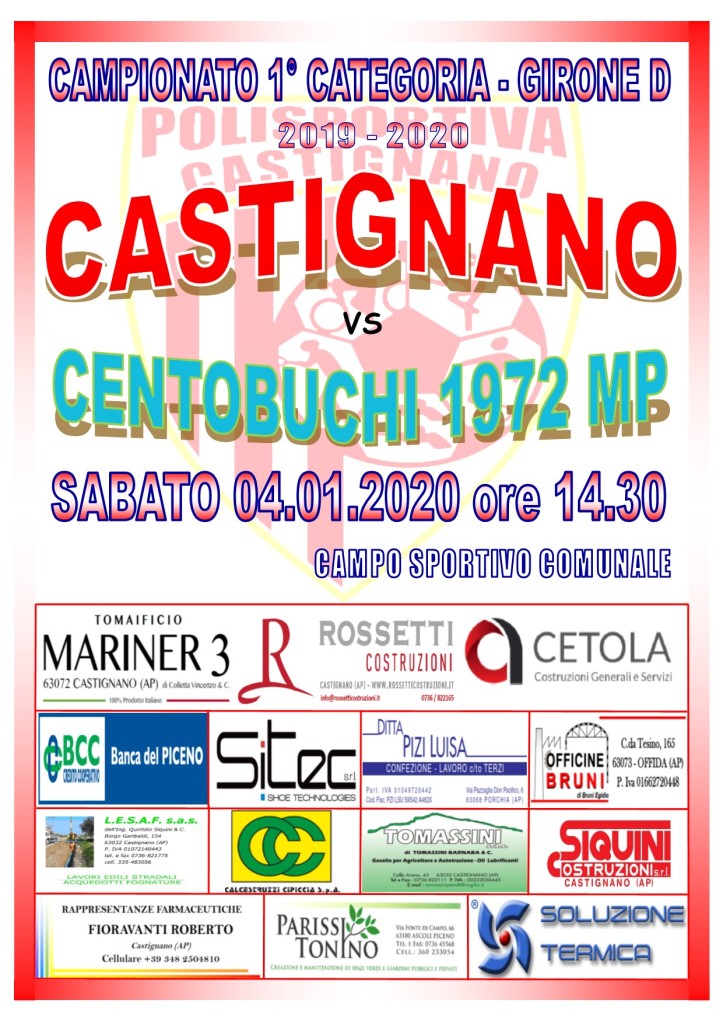 16° CASTIGNANO - CENTOBUCHI MP