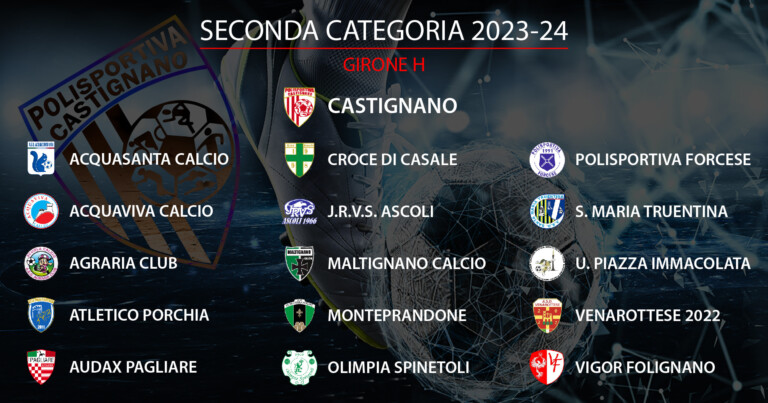 polisportiva castignano girone 2023-2024